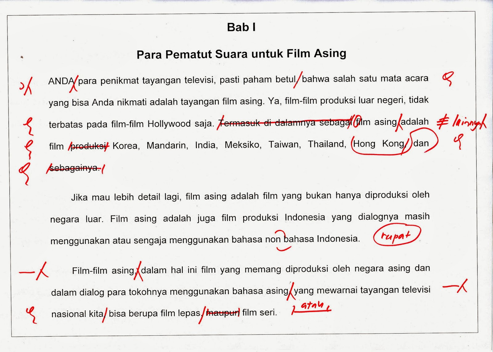 99 Contoh Naskah Novel Yang Dikirim Ke Penerbit