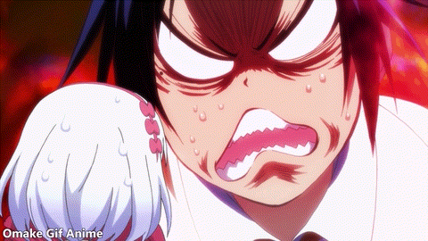 Omake Gif Anime - Nisekoi S2 - Episode 2 - Tsugumi Rage