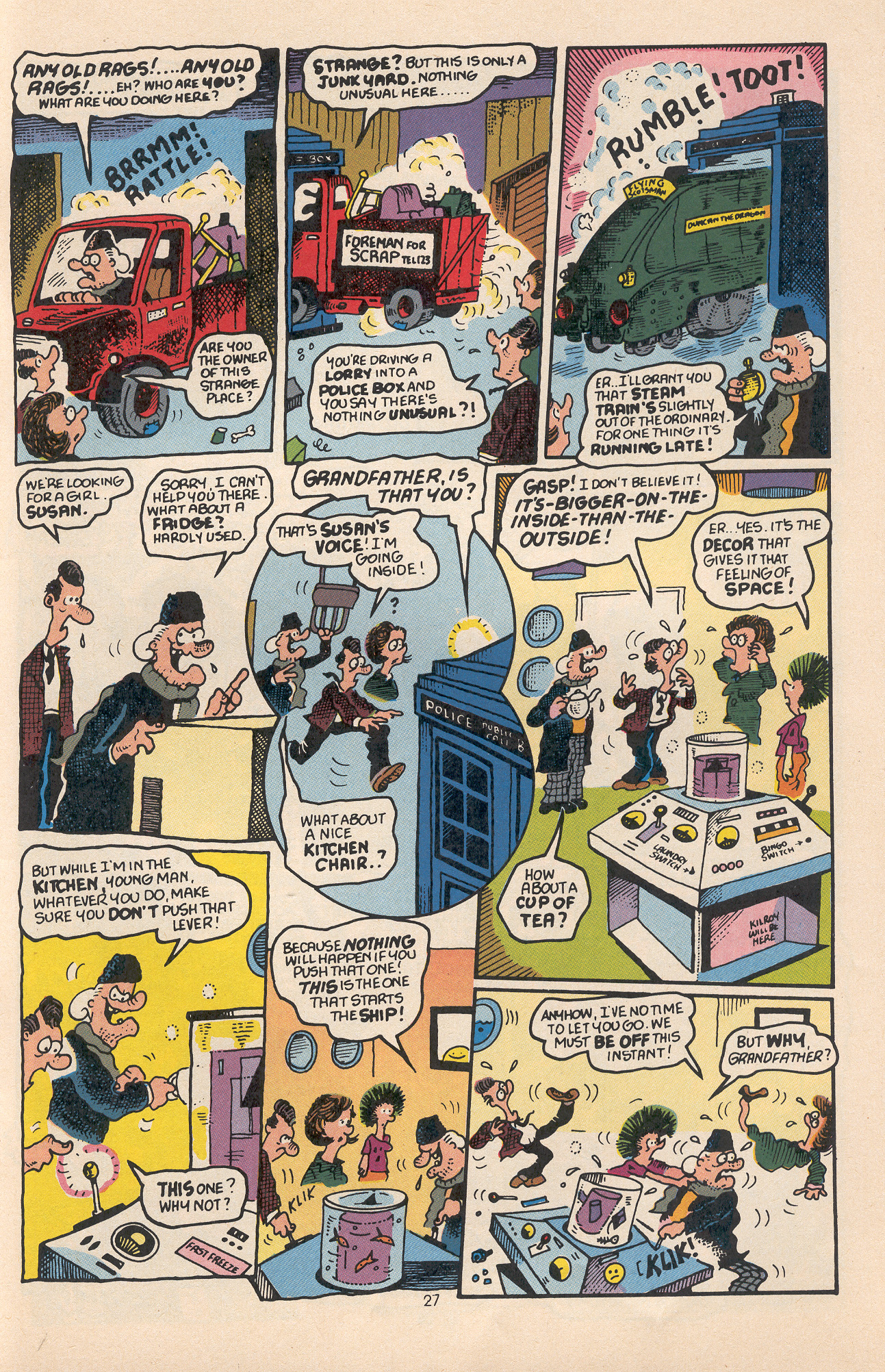 Read online Doctor Who (1984) comic -  Issue #23 - 29