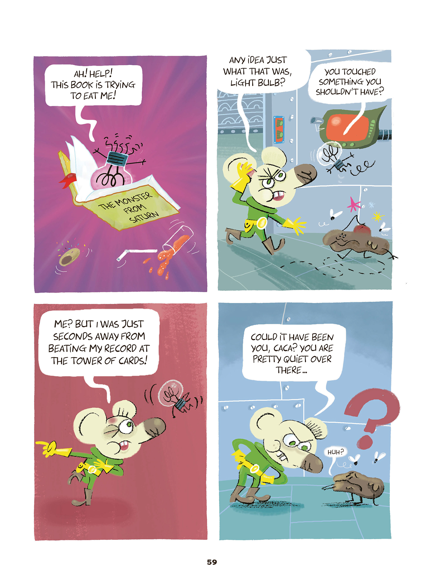 Read online Astro Mouse and Light Bulb comic -  Issue # TPB - 61