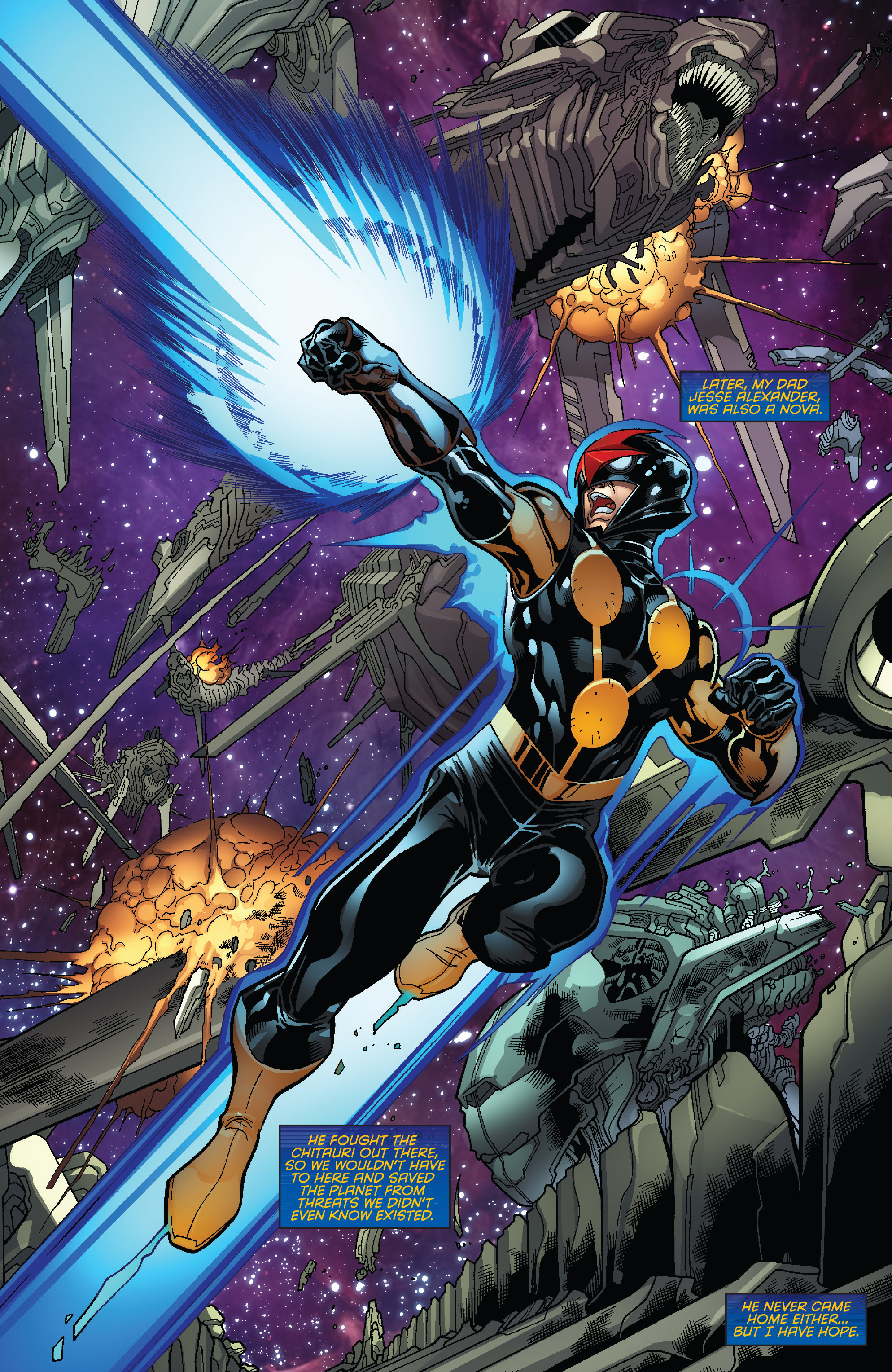 Read online Nova (2013) comic -  Issue #25 - 4