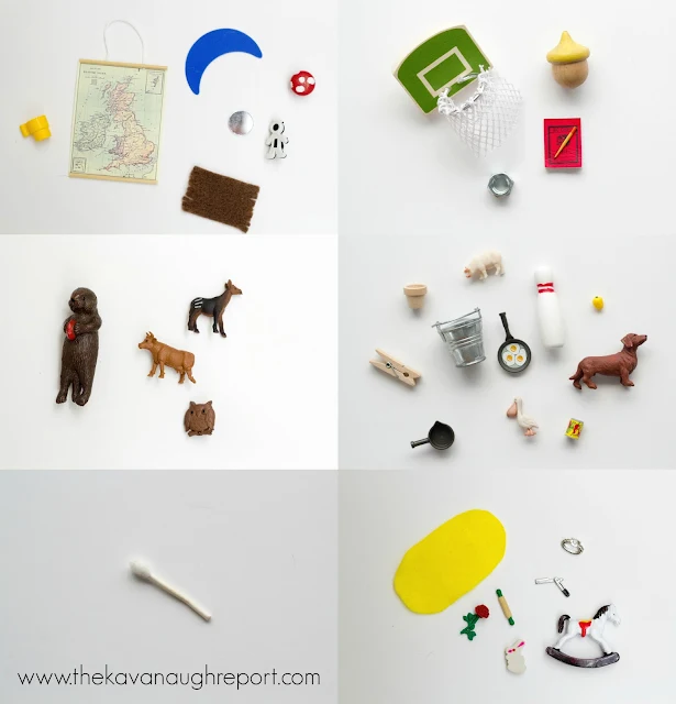 Montessori language objects are concrete ways to teach children to read. Here are some ideas on where to find these objects and how to use them.