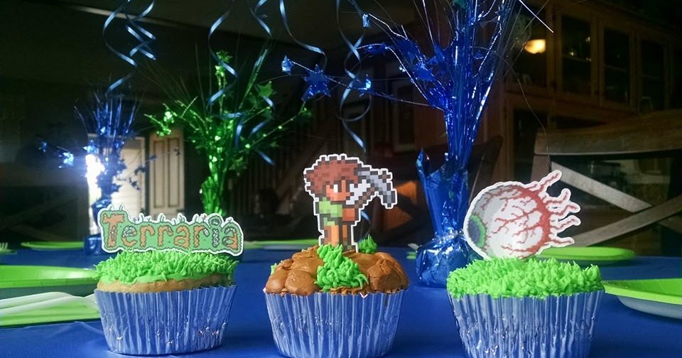 Jacobs Family Blog Terraria Birthday Party