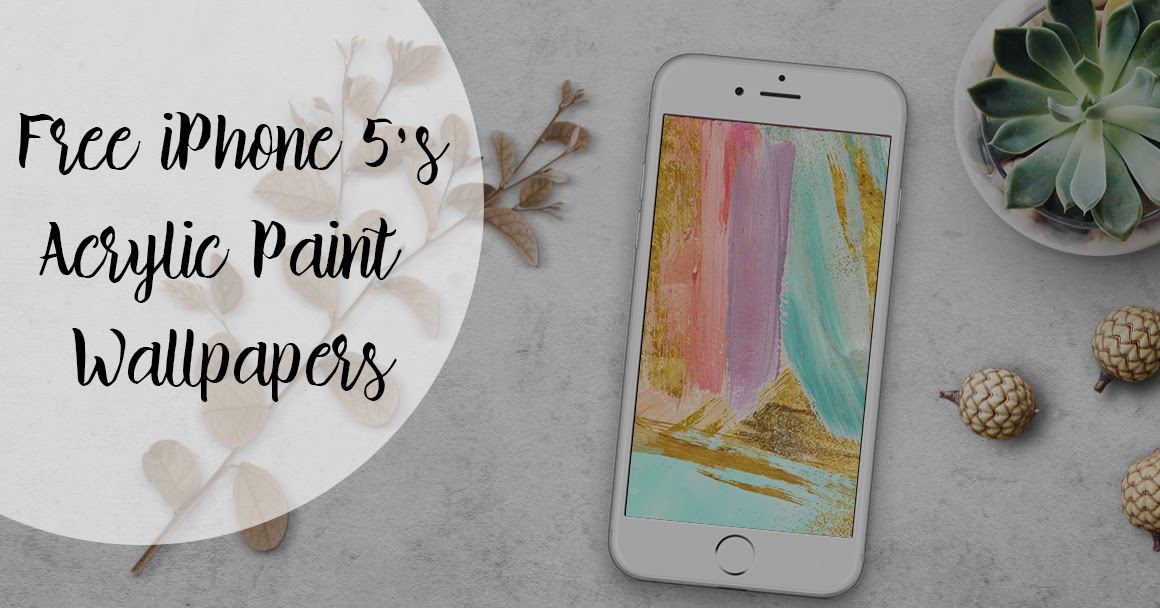 DLOLLEYS HELP Free Acrylic Paint iPhone 5s Wallpaper