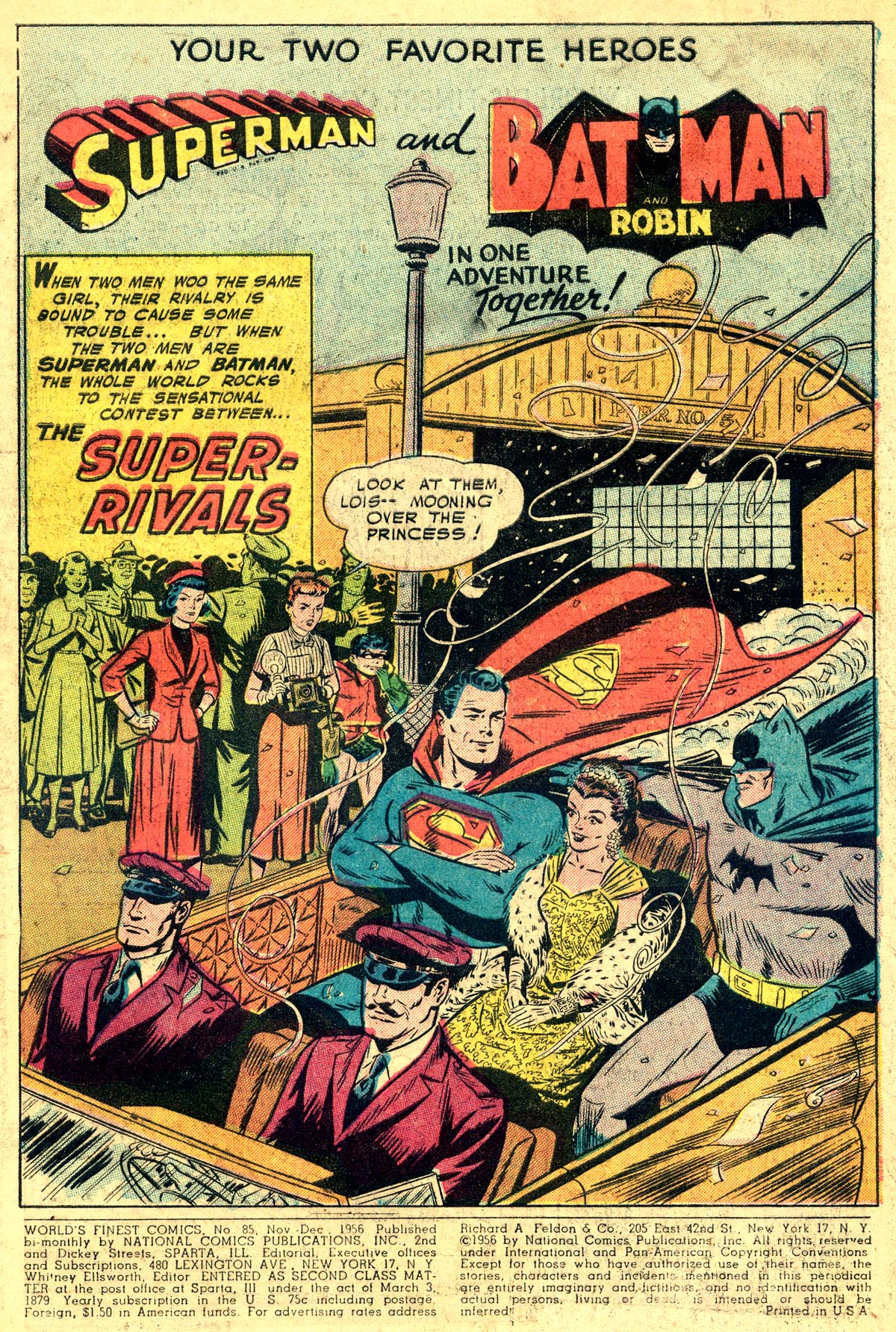 Read online World's Finest Comics comic -  Issue #85 - 3