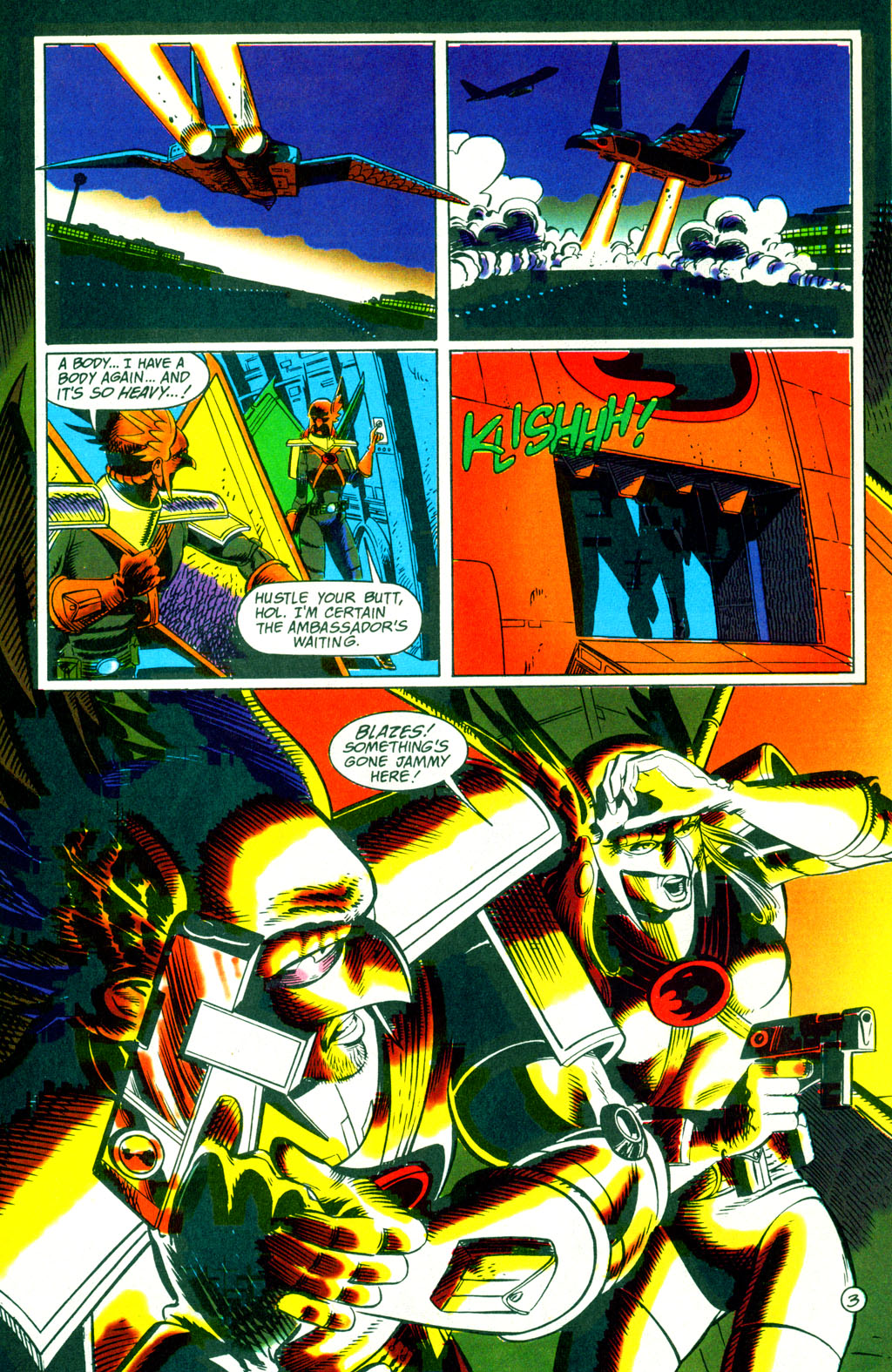 Read online Hawkworld (1990) comic -  Issue #2 - 4