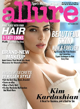 Allure is a popular women's glossy magazine for all your fashion and beauty needs