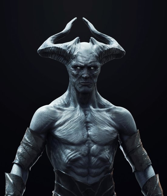 As sombrias ilustrações e modelos 3D de fantasia, ficção e terror de Elias Ravanetti Elias Ravanetti artstation arte ilustrações modelos 3D sombrias terror fantasia ficção
