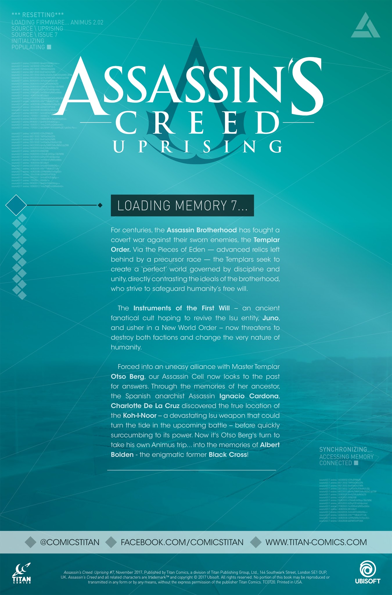 Read online Assassin's Creed: Uprising comic -  Issue #7 - 2