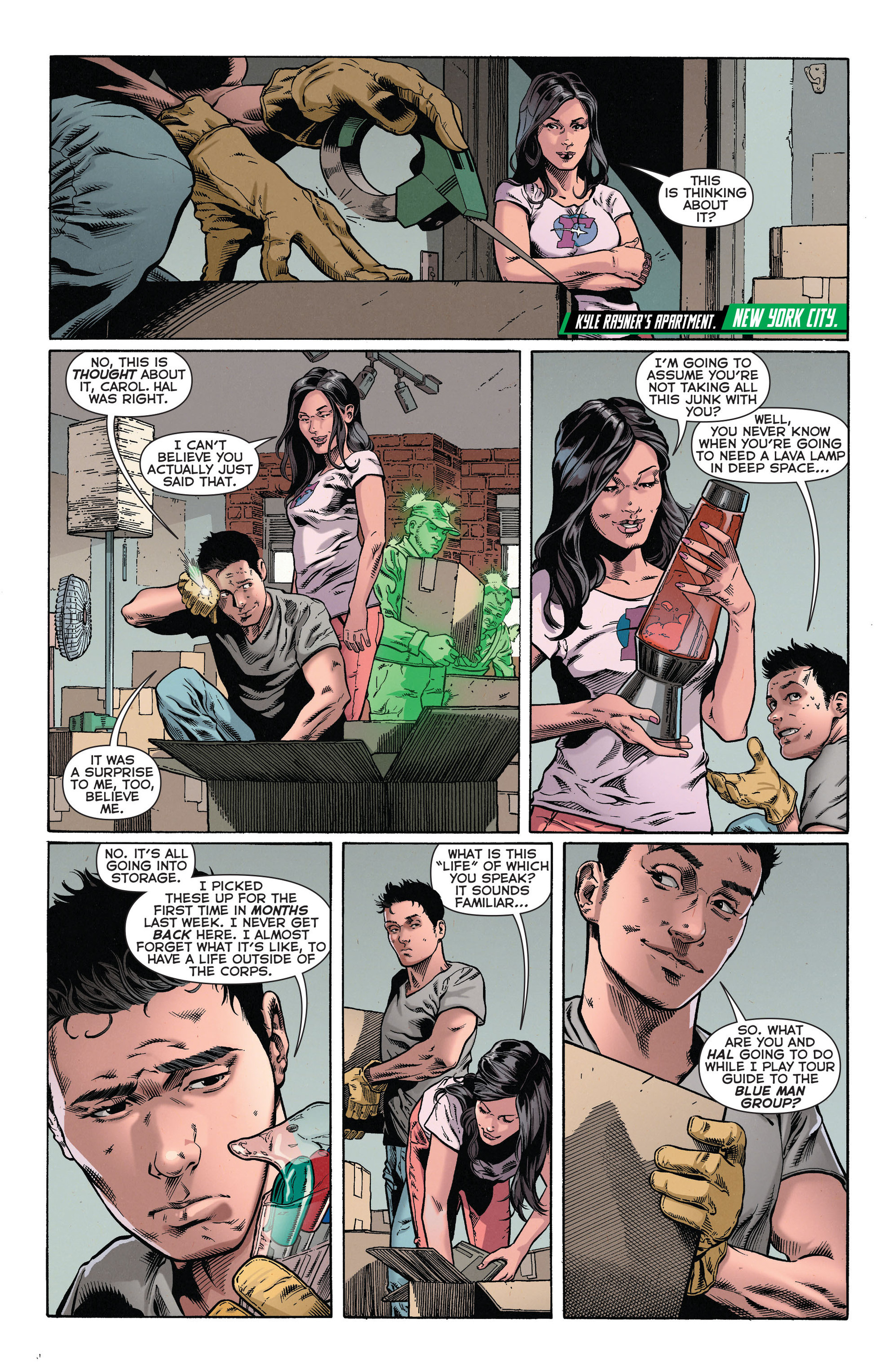 Read online Green Lantern: New Guardians comic -  Issue #21 - 9
