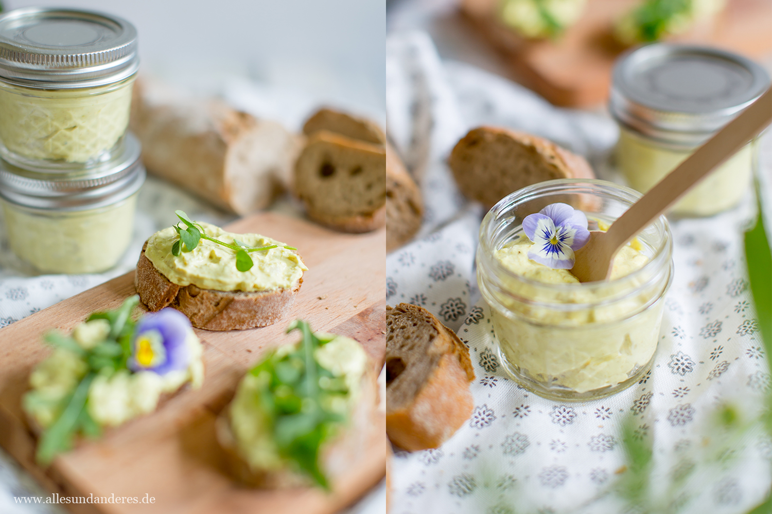 Ab auf´s Brot: Einfacher Curry-Frischkäse-Aufstrich | Alles und Anderes