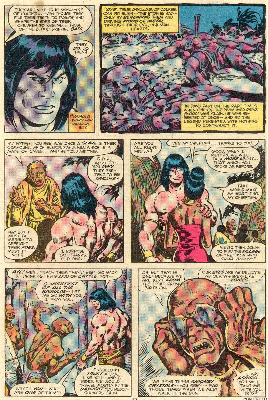 Read online Conan the Barbarian (1970) comic -  Issue #102 - 12