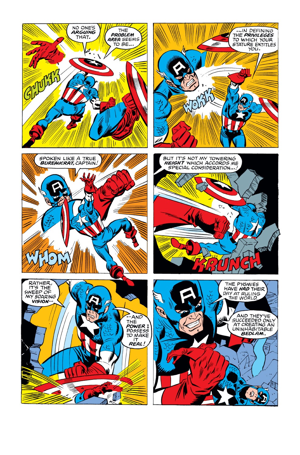 Read online Captain America (1968) comic -  Issue #221 - 5