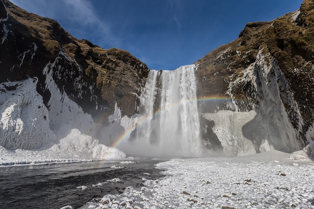 Skogafoss Waterfall Iceland Skogafoss Waterfall Iceland