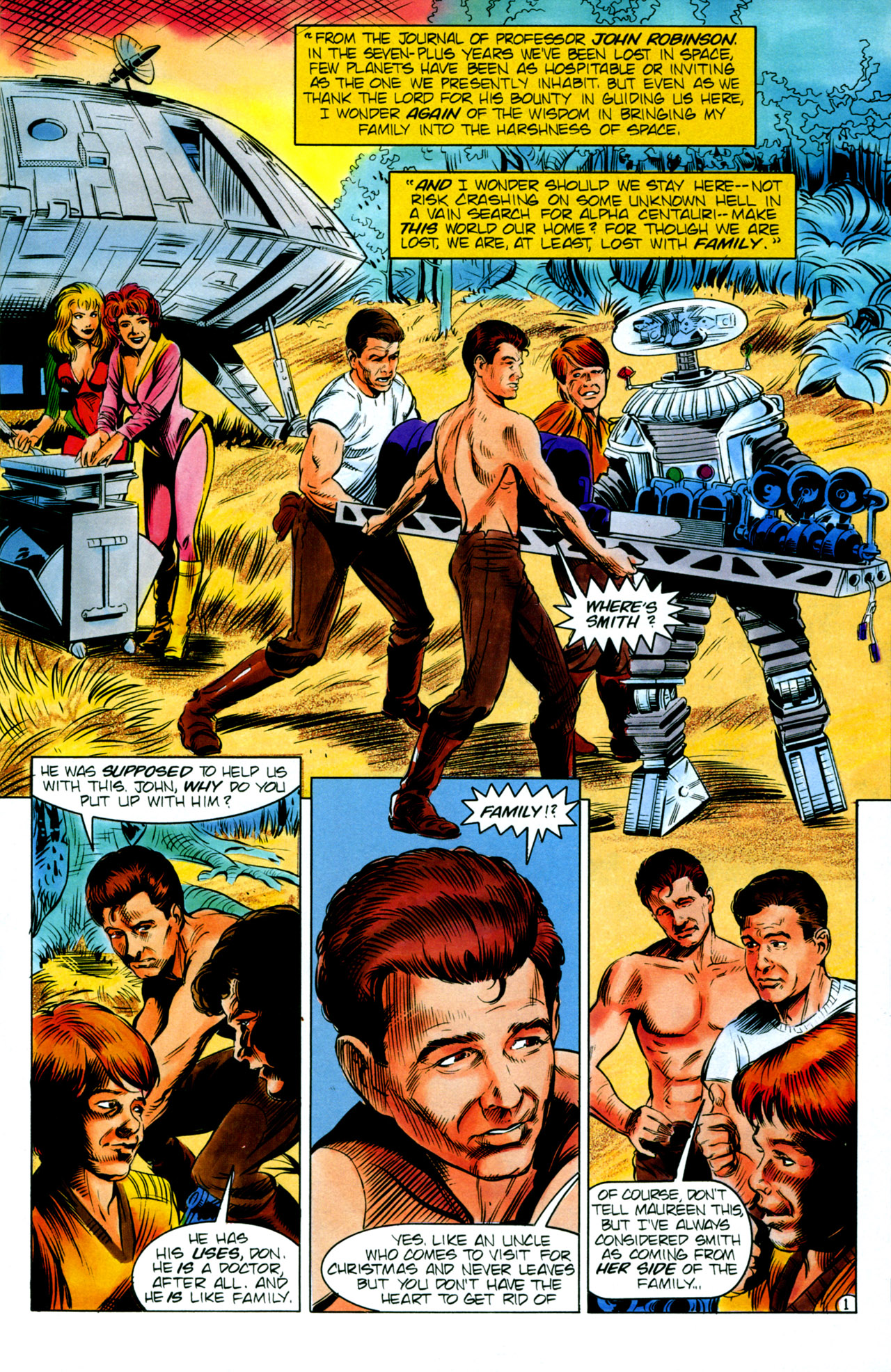 Read online Lost in Space (1991) comic -  Issue #12 - 3