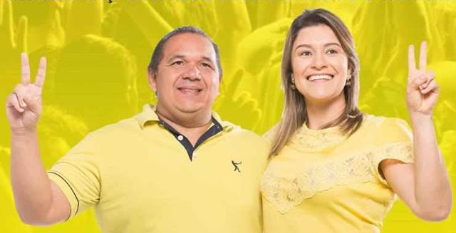 Resultado de imagem para imagens prefeito manoel e ana catarina