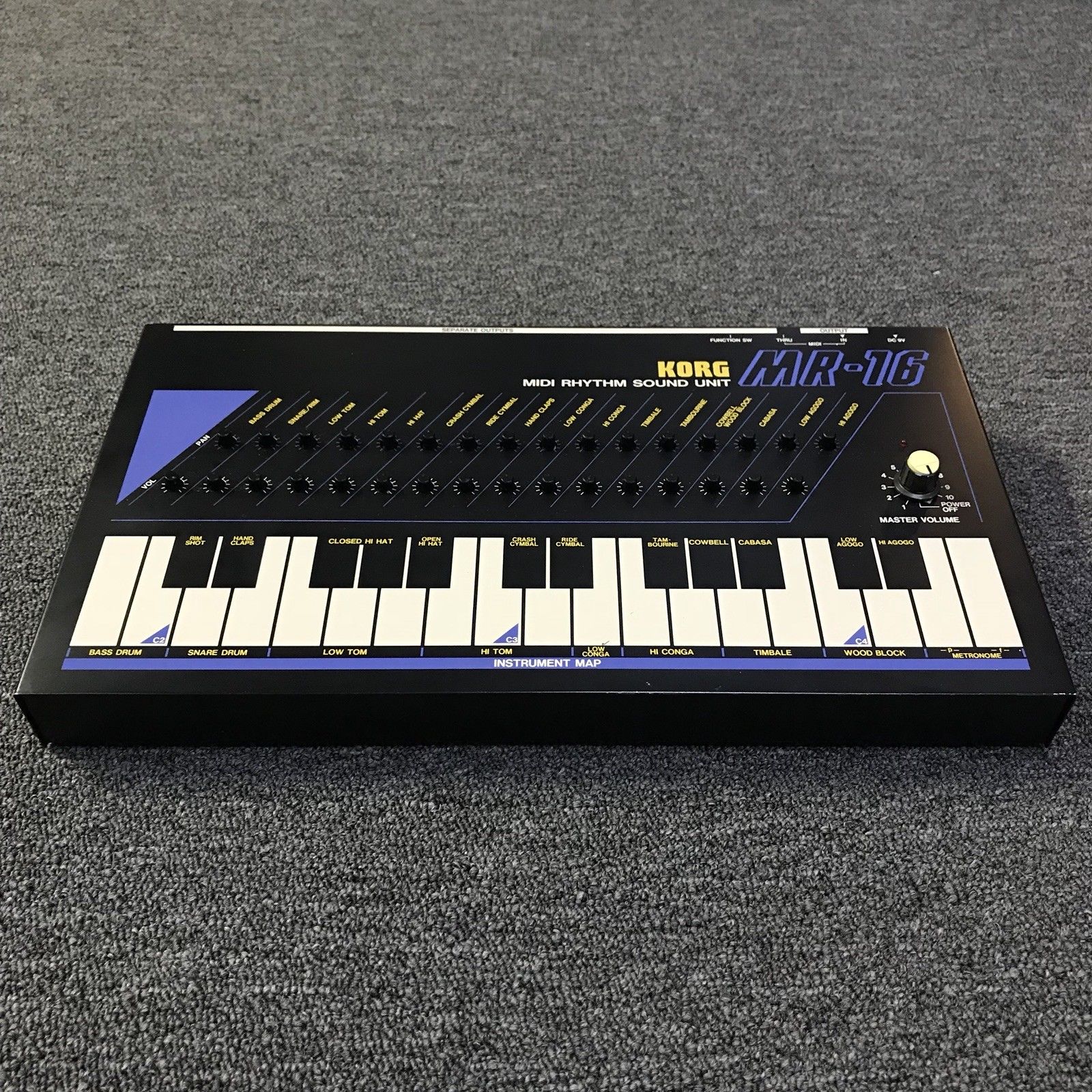 MATRIXSYNTH Rare Vintage MR16 MIDI RHYTHM SOUND UNIT SN 001006