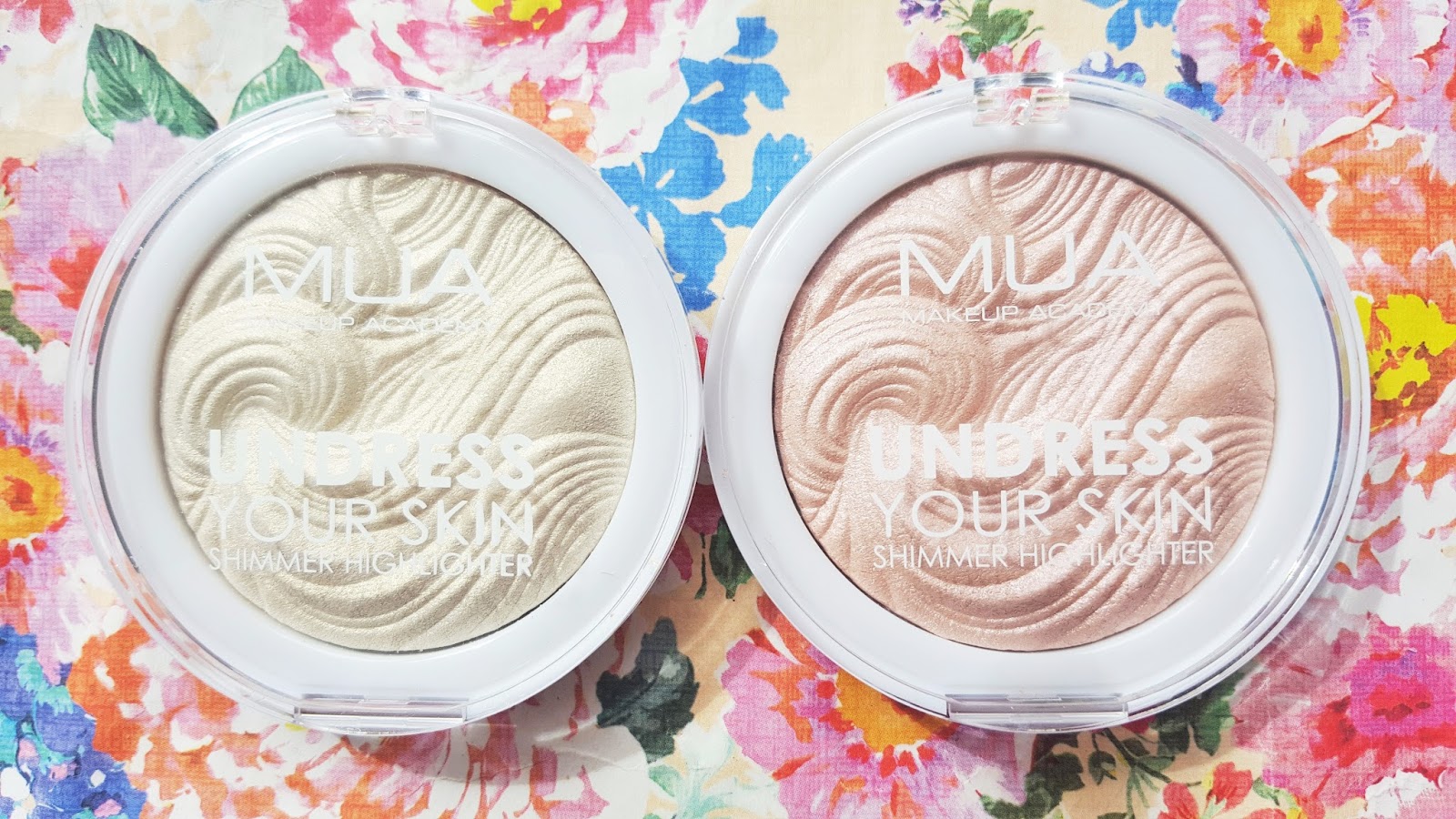 mua pink shimmer highlighter