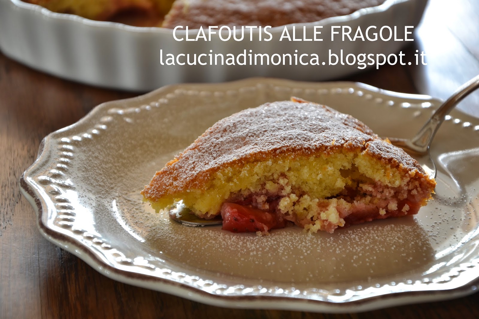 clafoutis alle fragole