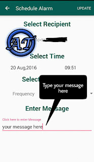 Schedule a WhatsApp message