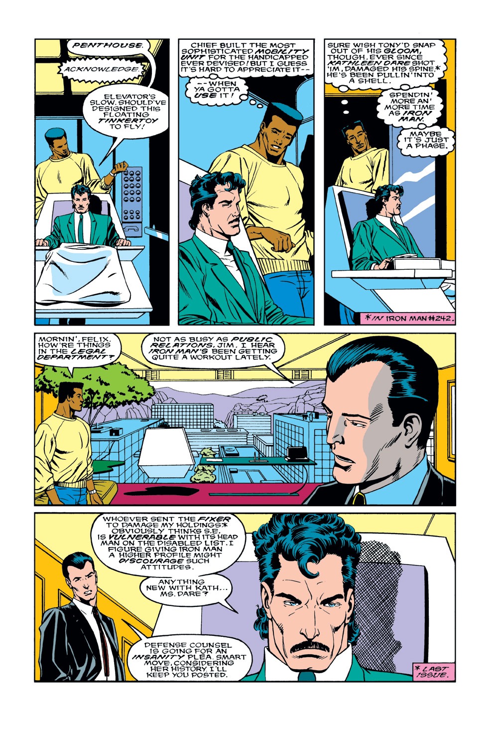 Read online Iron Man (1968) comic -  Issue #245 - 8