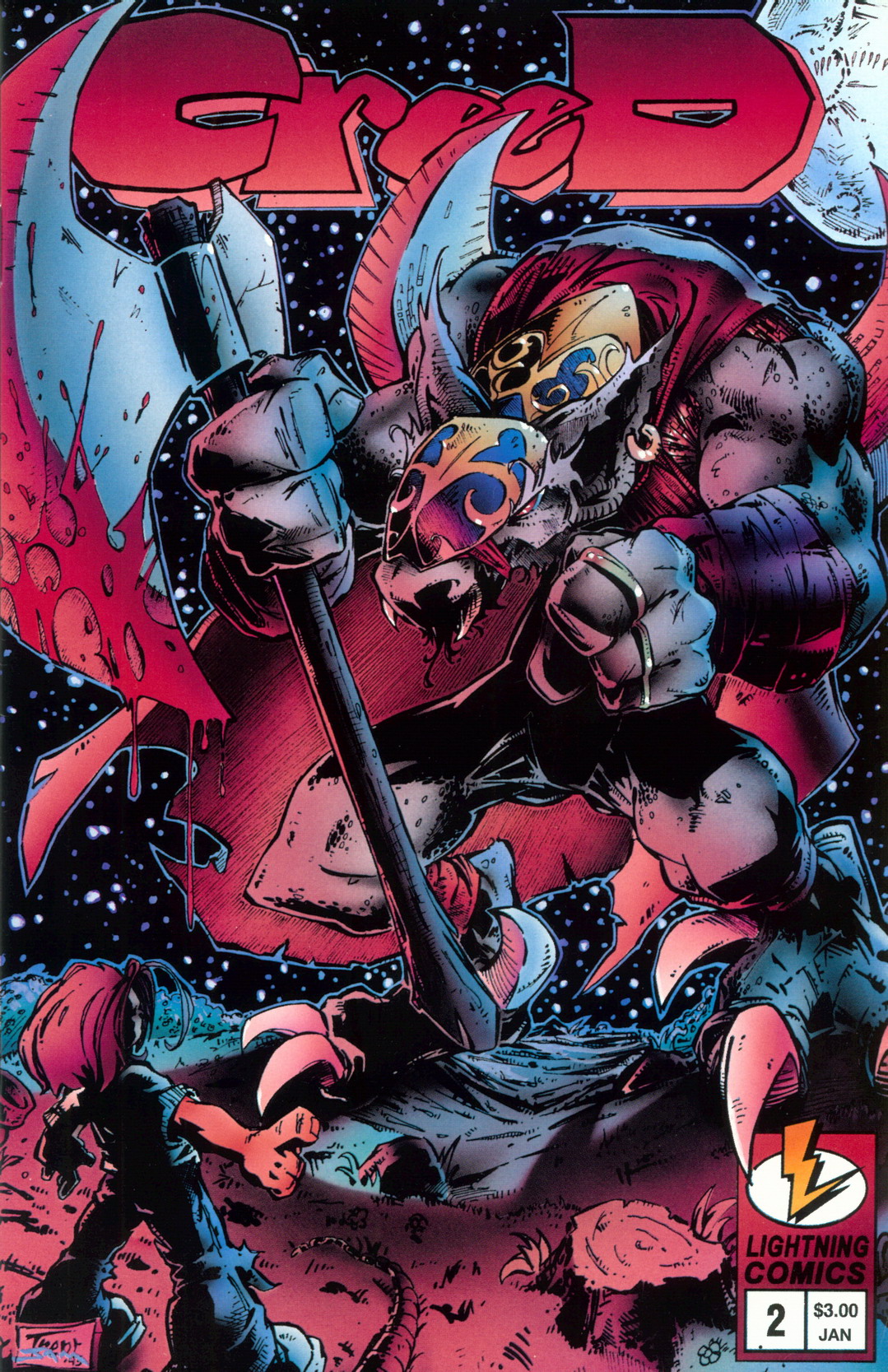 Read online CreeD comic -  Issue #2 - 1