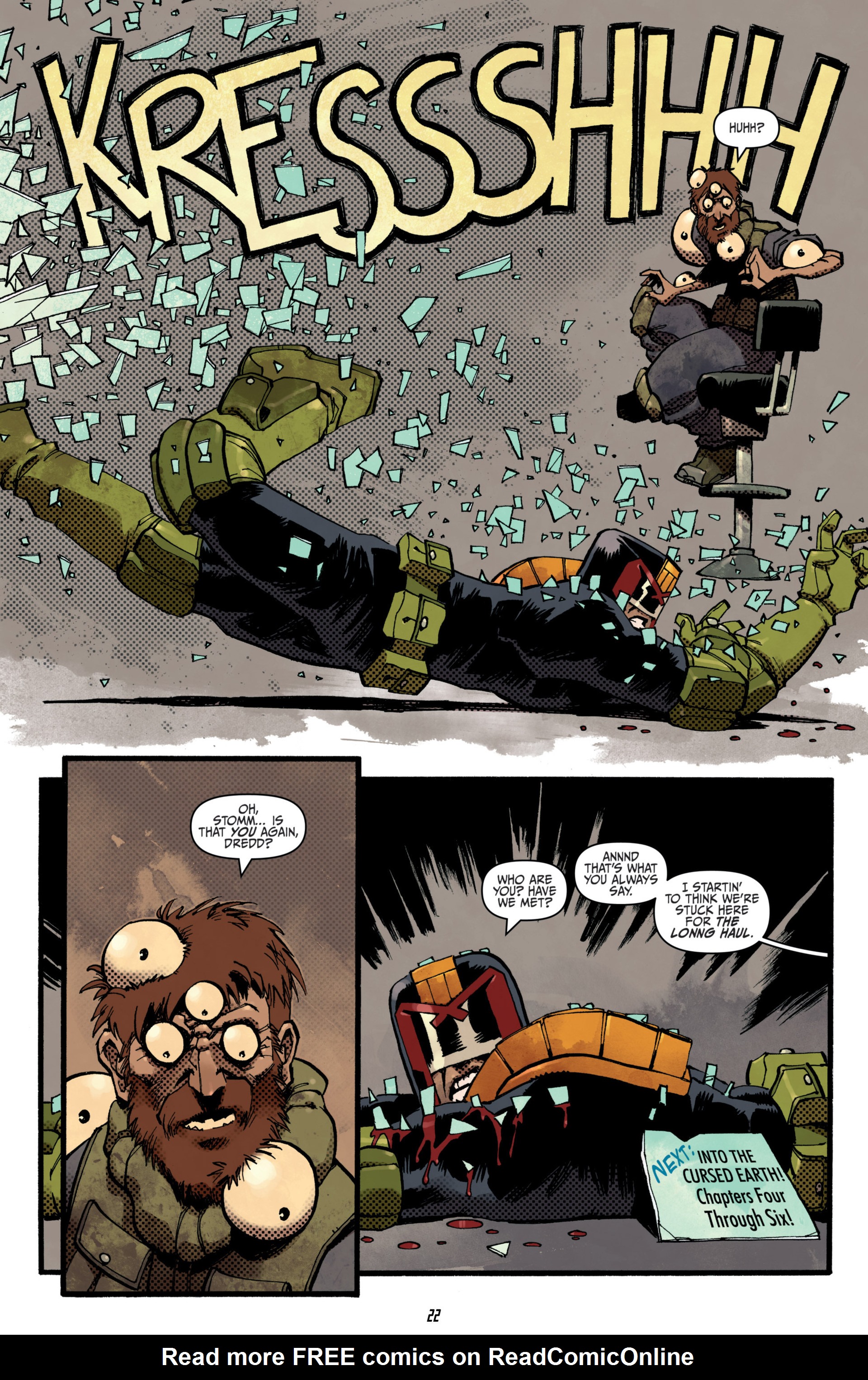 Read online Judge Dredd (2012) comic -  Issue #9 - 23