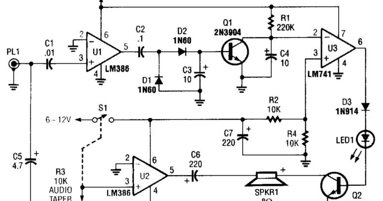 Diagram Various Diagram Build A Scanner Voice Squelch Wiring