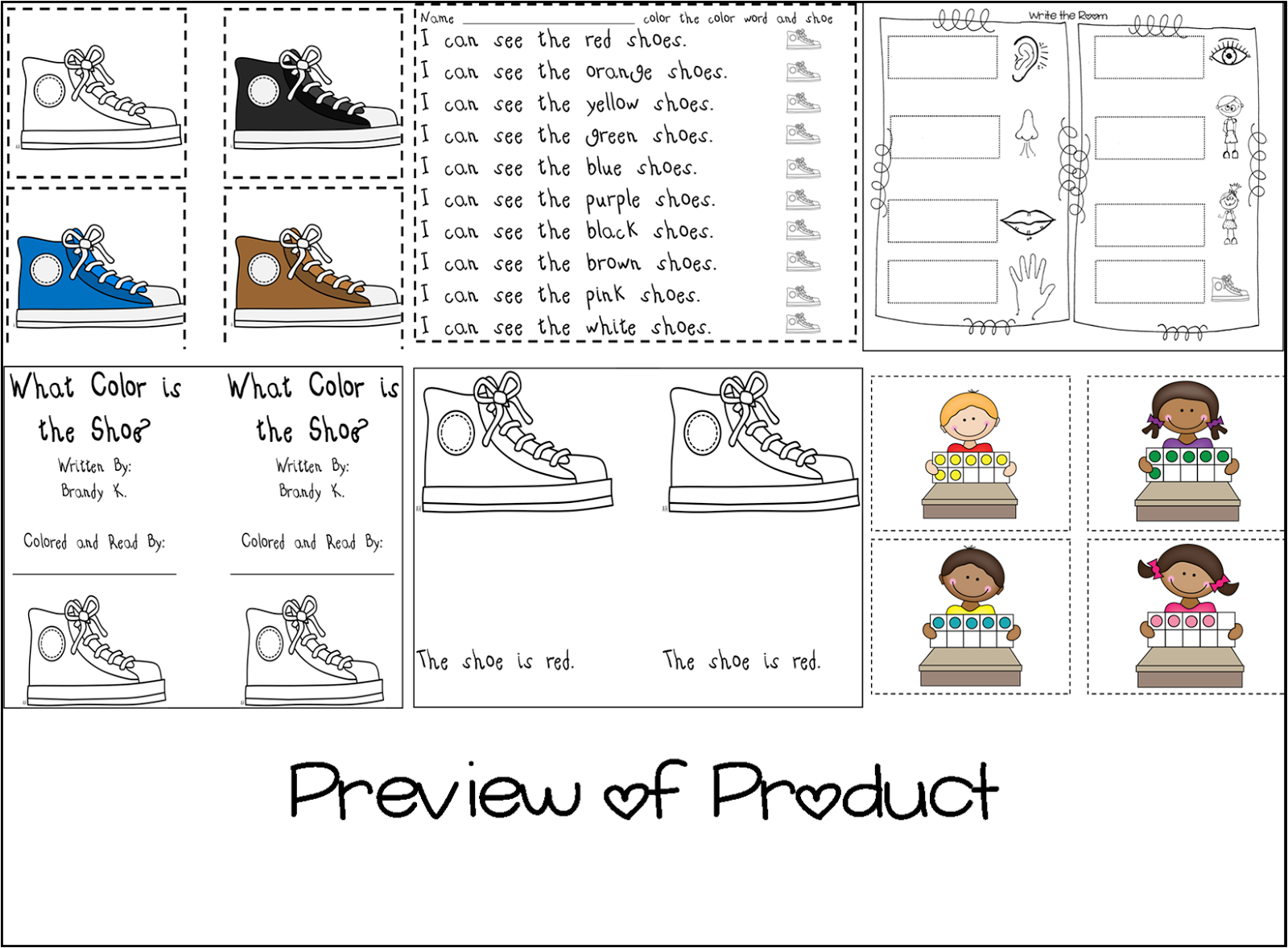 Kick Starting Kindergarten: I Know All About Me and My Five Senses