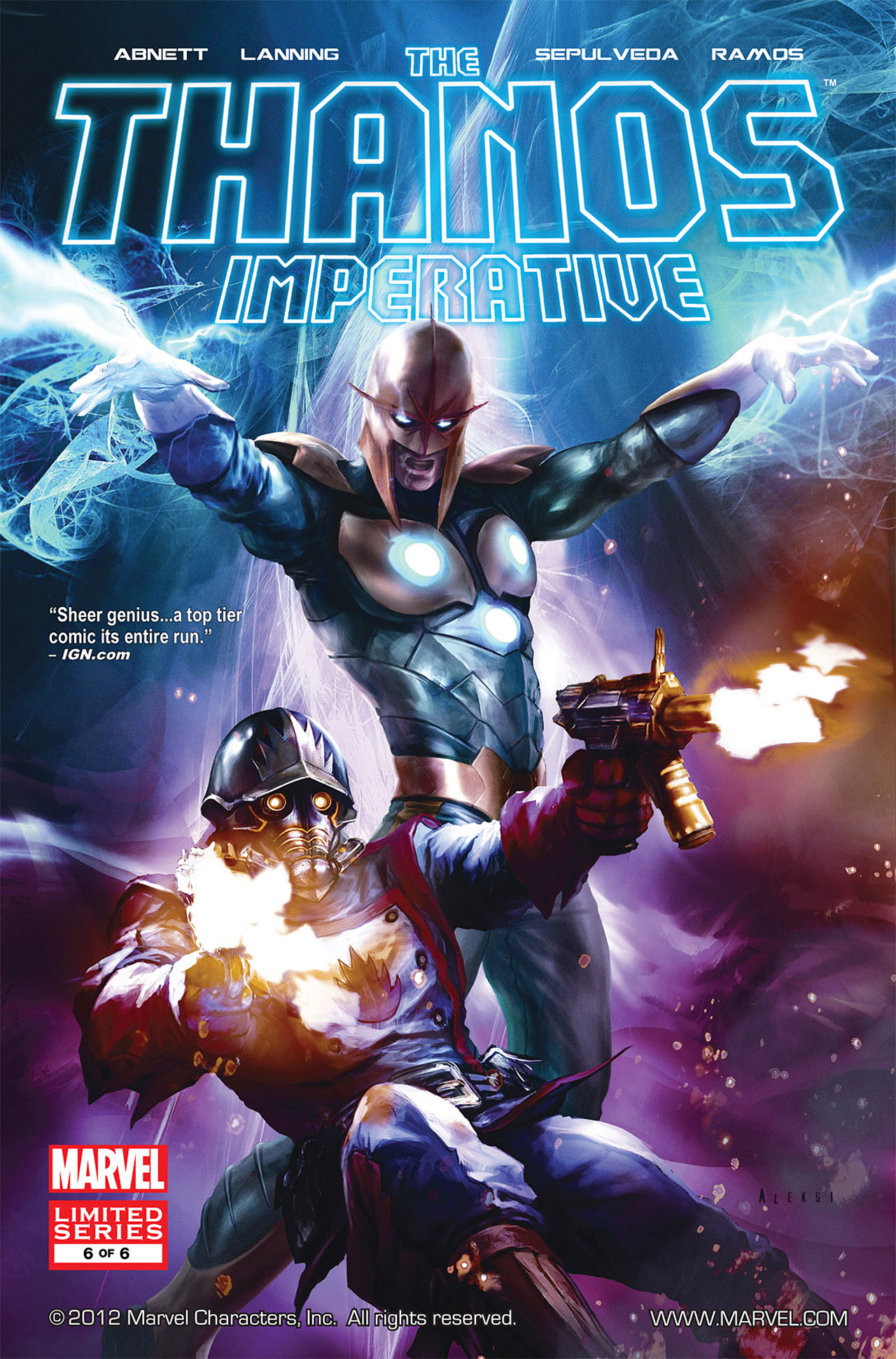 Read online The Thanos Imperative comic -  Issue #6 - 1
