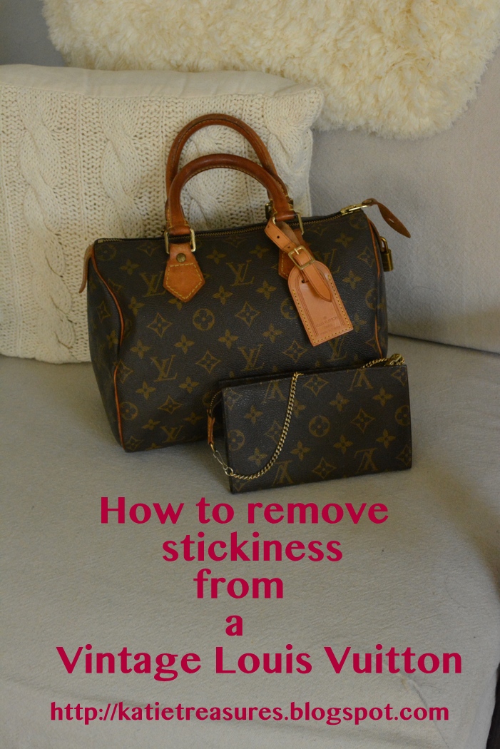How to clean a Louis Vuitton Speedy Bag with Saddle Soap 