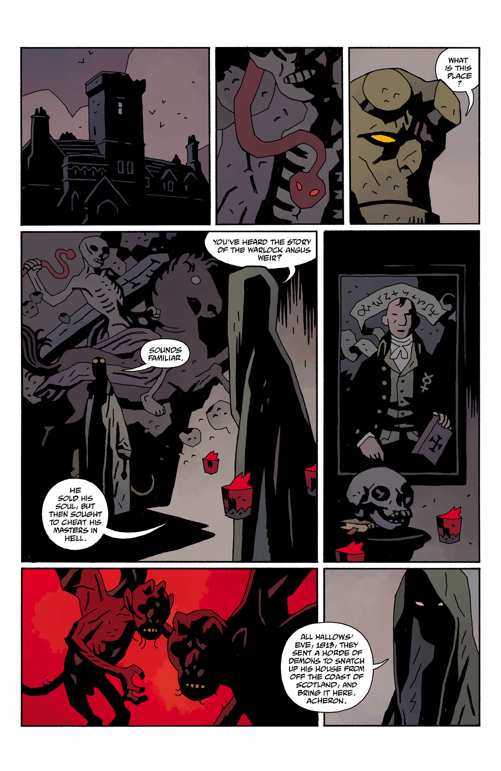 Read online Hellboy In Hell comic -  Issue # _TPB 1 - 94