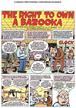 El derecho a tener un bazooka... de Peter Bagge. Editorial La Cupula
