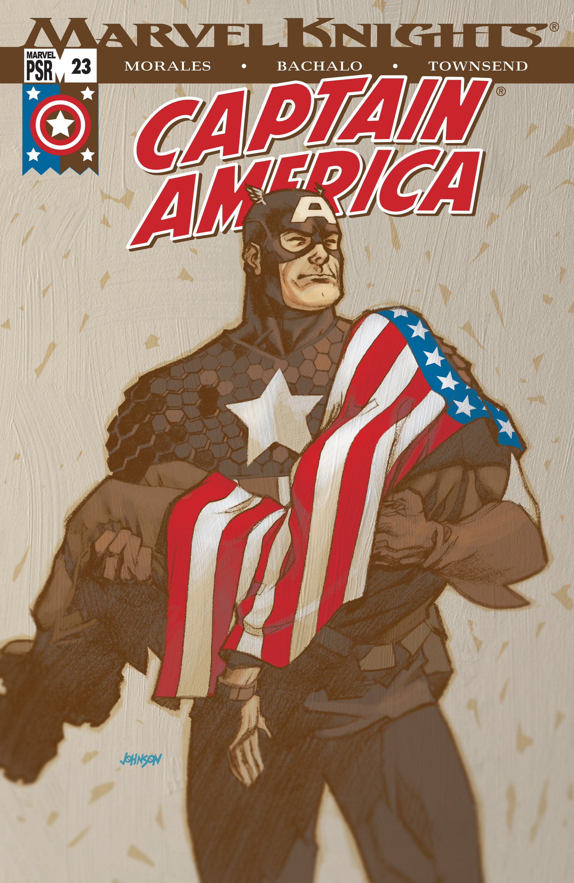 Read online Captain America (2002) comic -  Issue #23 - 1