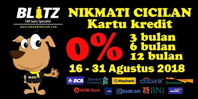 Promo cicilan 0% Paket irit Jok Mobil Mbtech Paten