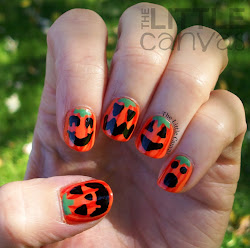 nails jack lantern nail adorable bestie twin luckily hate doesn both let check them she