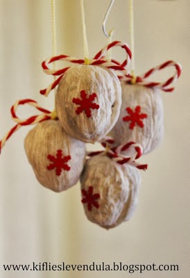 Lavoretti Di Natale Con Le Ghiande.Addobbi Natalizi Con Noci