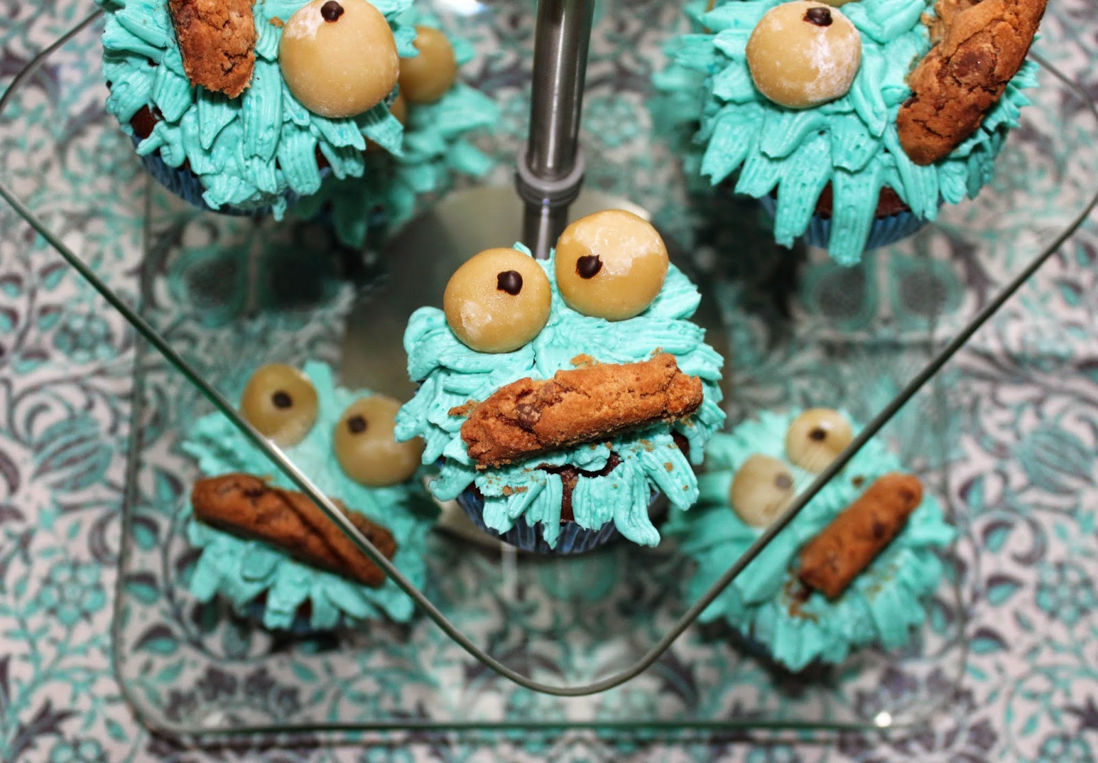 Krümelmonster Cupcakes | gebi