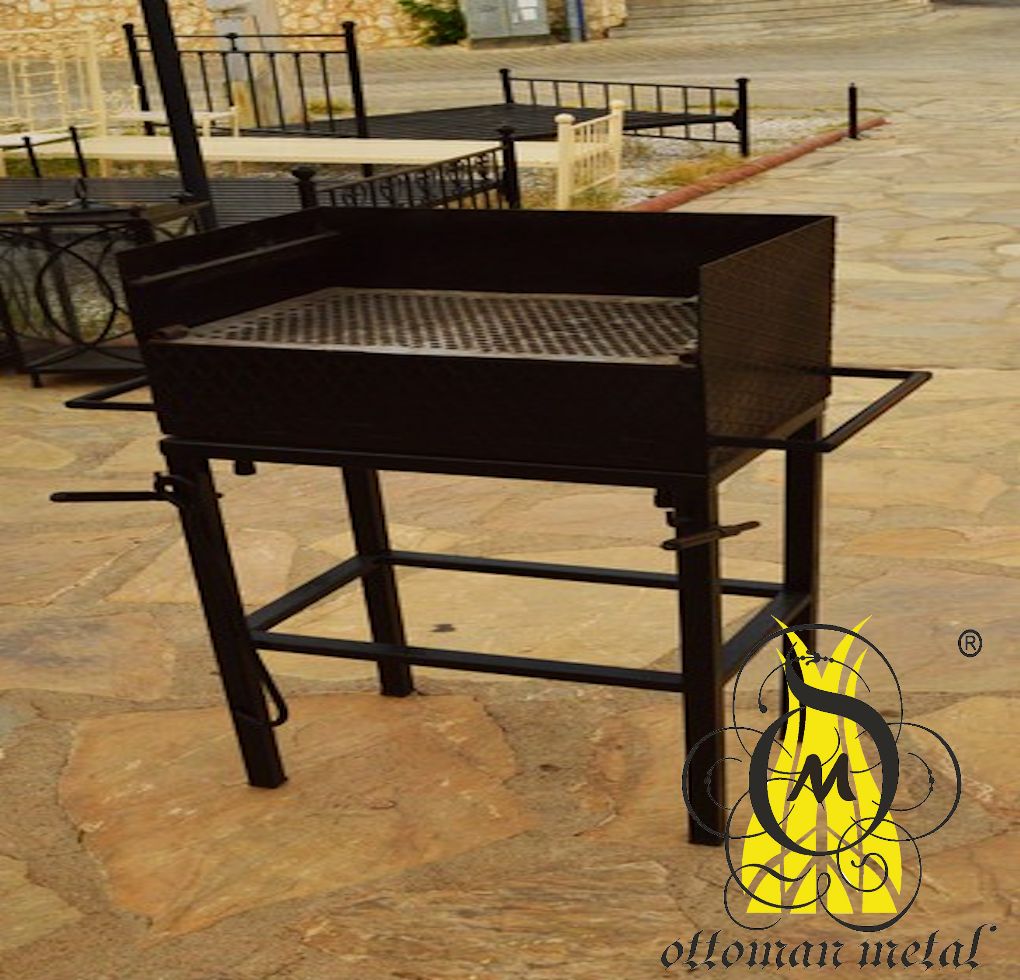 Wrought iron barbecue grillWrought iron metal Latvia