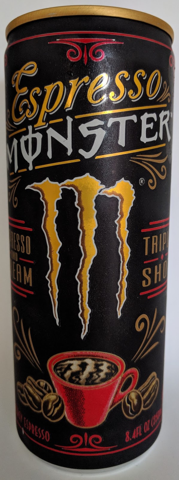 Caffeine King Espresso Monster Espresso and Cream Energy Drink Review