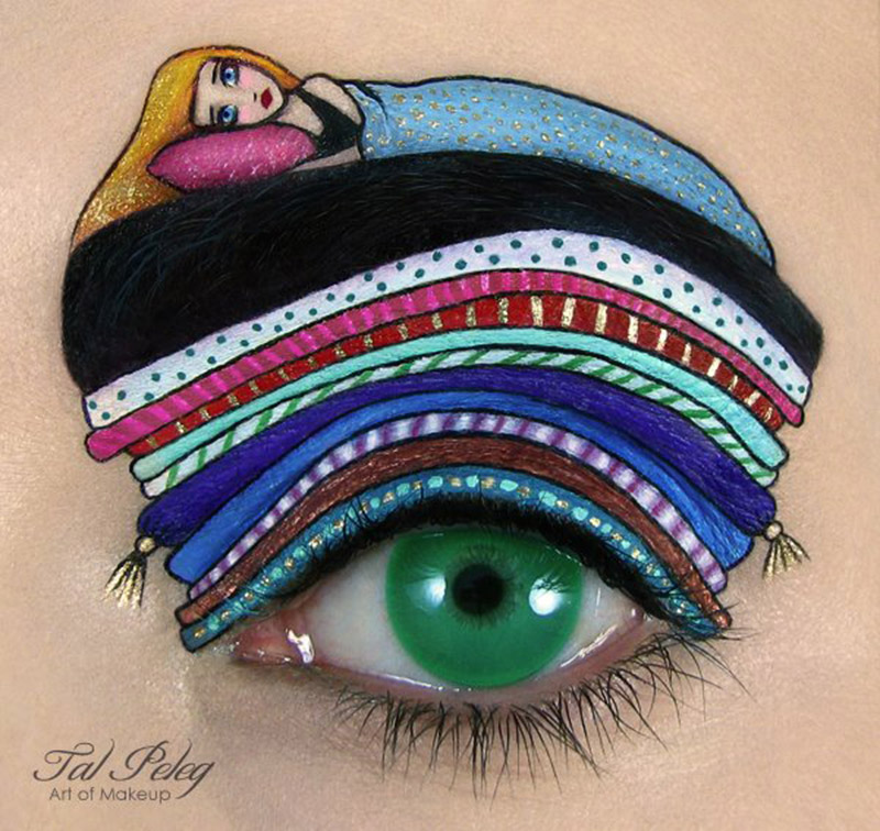 Tai Peleg's Eye Makeup