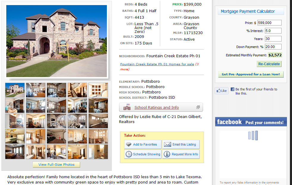 Texoma Properties Pottsboro Texas Luxury Home