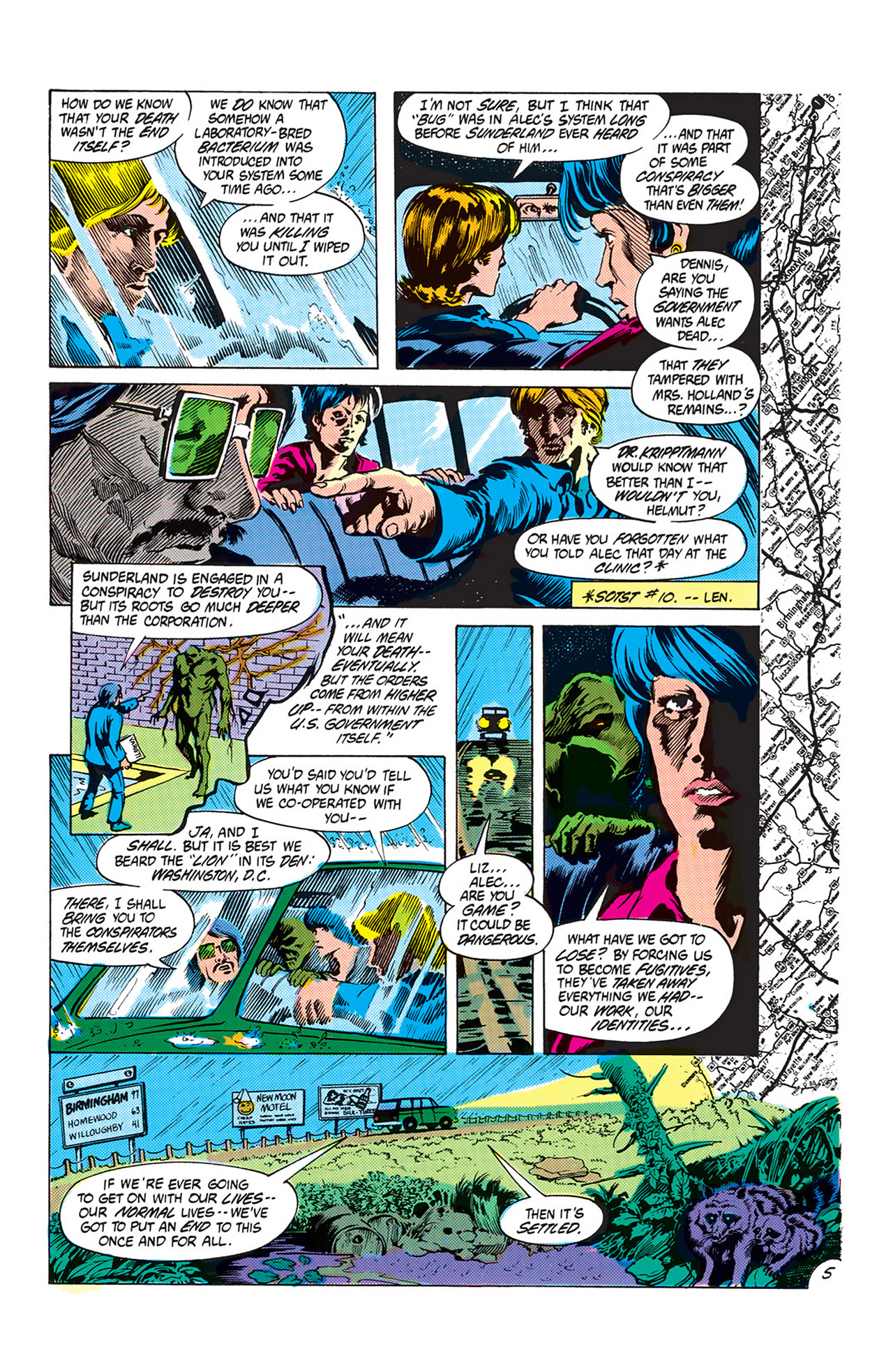 Swamp Thing (1982) Issue #16 #24 - English 6