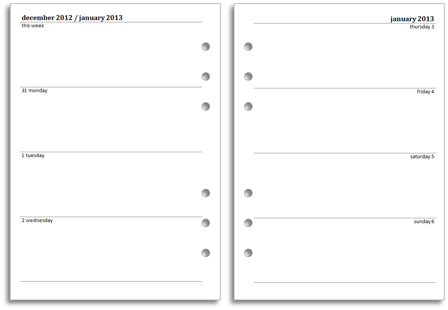 Philofaxy New Filofax Diary Layout To Download CC Inspired A5 And  Philofaxy New Filofax Diary Layout To Download CC Inspired A5 And