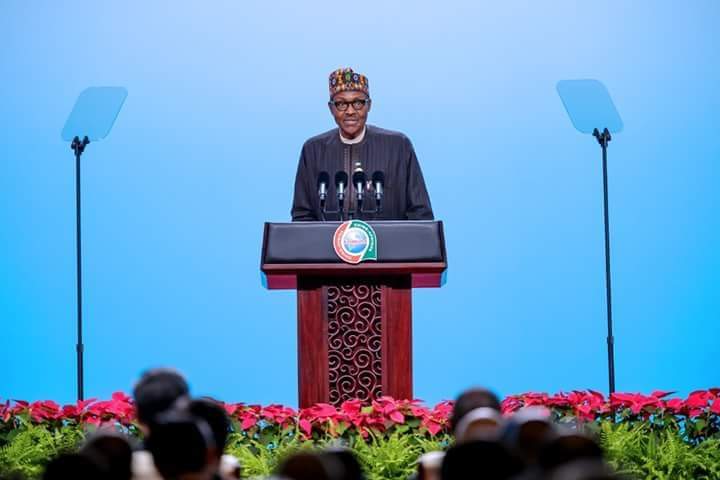 President Buhari President Buhari Giving Speech At China