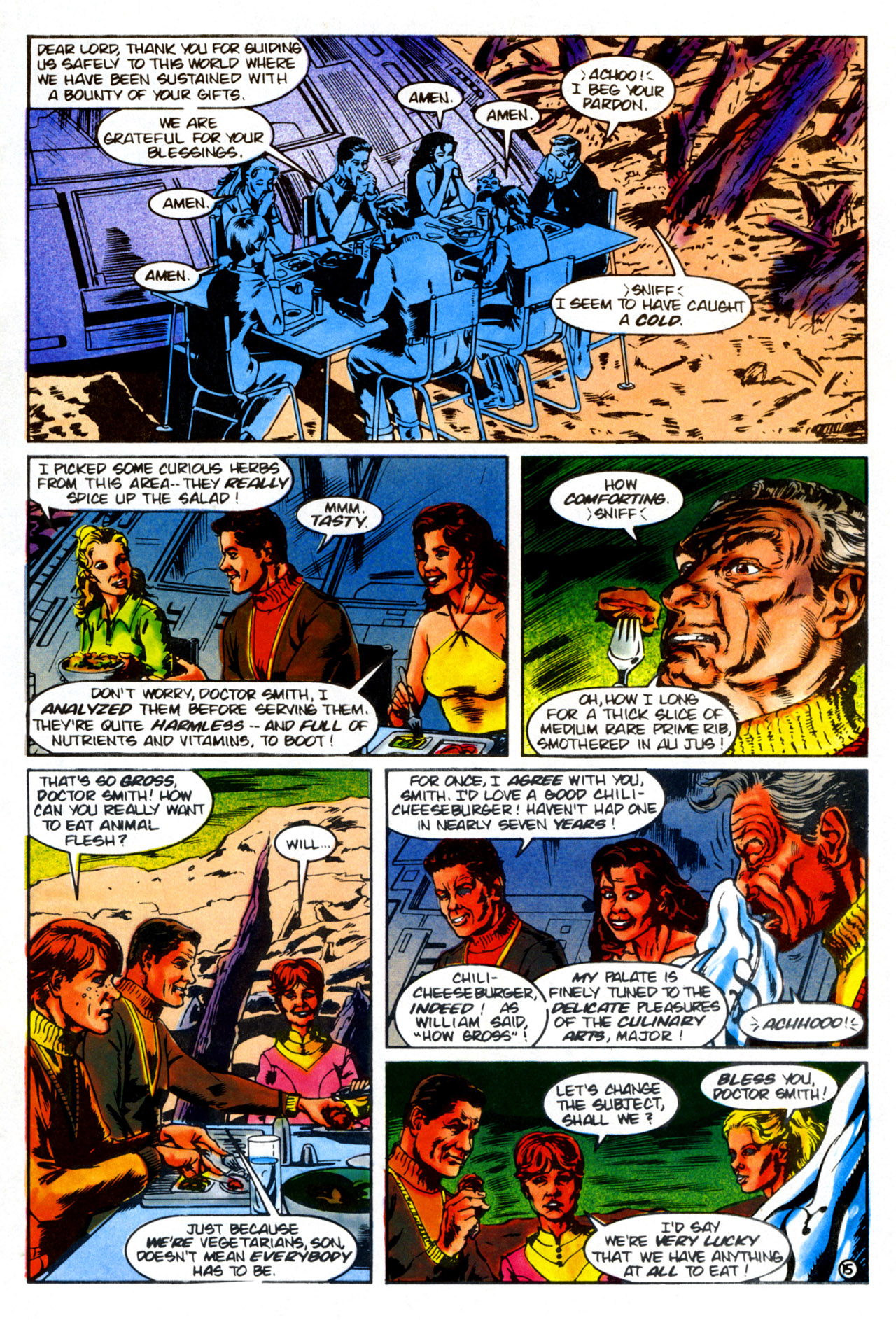 Read online Lost in Space (1991) comic -  Issue #9 - 20