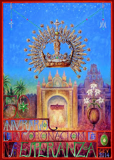 Sevilla - Cartel del Cincuentenario de la Coronación Canónica de la Macarena - 2014