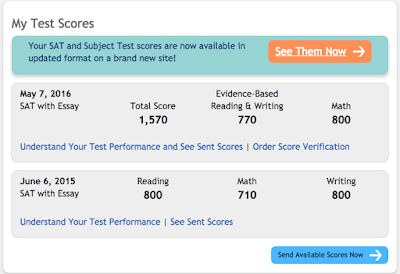 Check SAT Scores for College Admission 