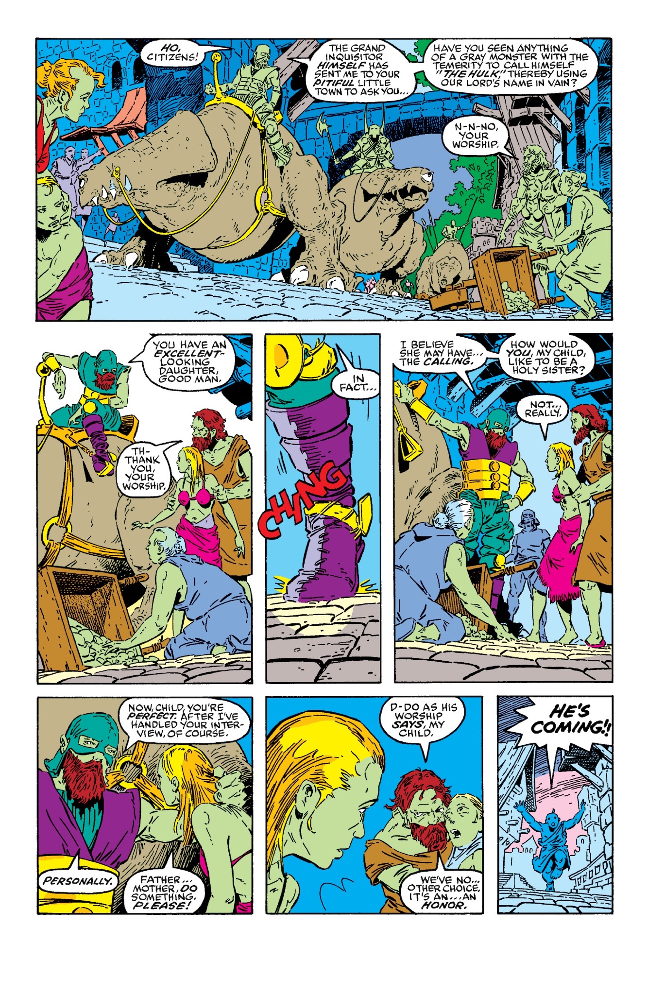 Read online Hulk Visionaries: Peter David comic -  Issue # TPB 3 - 129