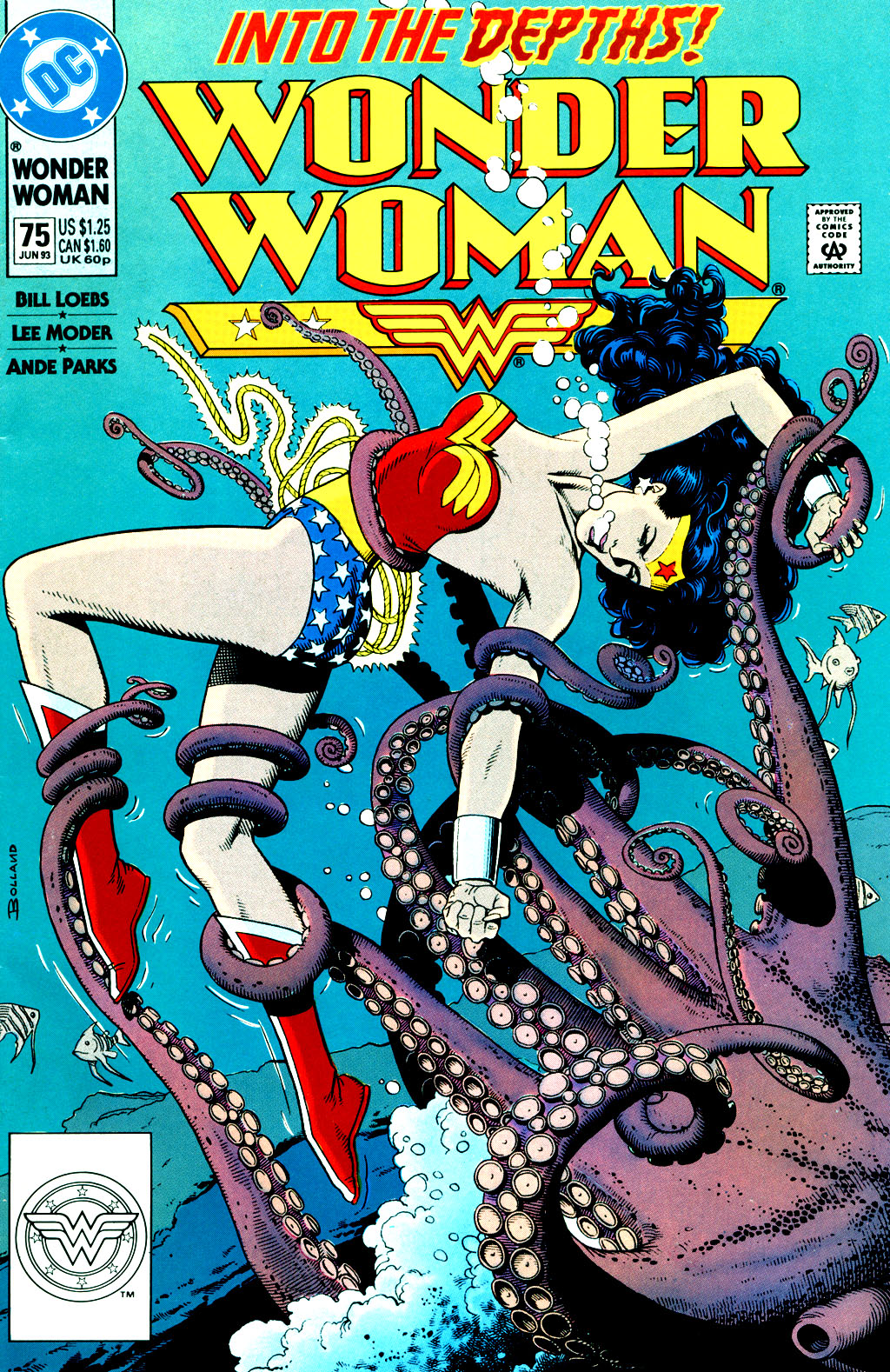 Read online Wonder Woman (1987) comic -  Issue #75 - 2